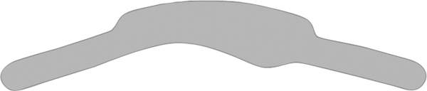 Hawe matricer 0,03mm nr. 4/409 30 stk. molar 1 bue