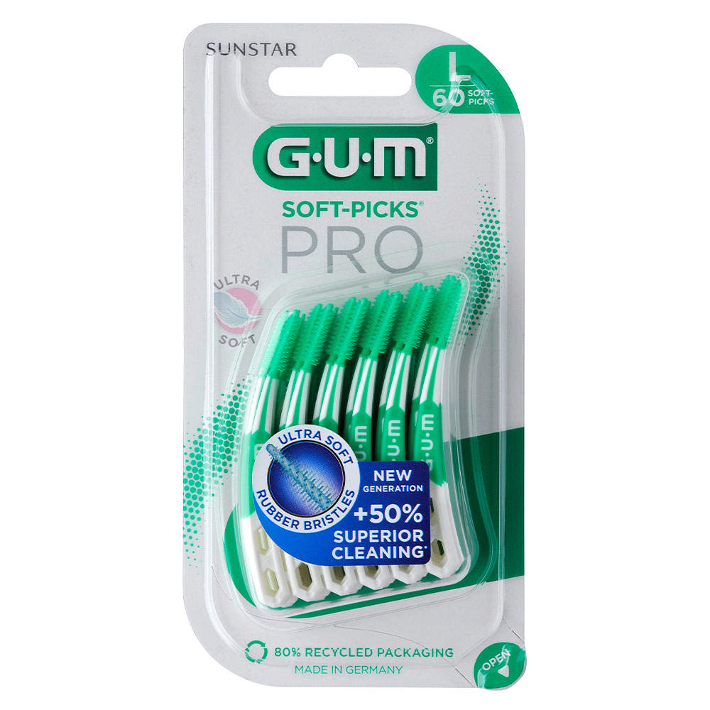 GUM Soft-Picks PRO, Large, 60 stk.
