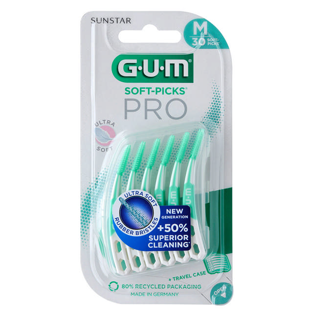 GUM Soft-Picks PRO  Medium, 30 stk.