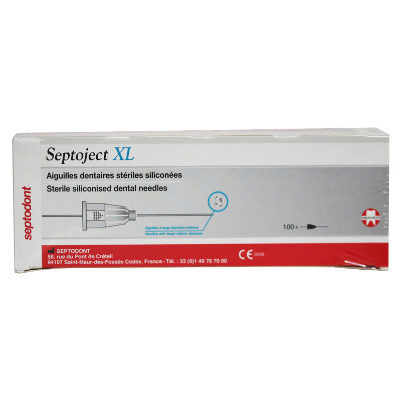 Septoject XL kanyler 27G, 0,40 x 25mm, 100 stk.