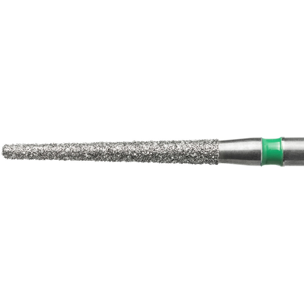 Edelingh diamant konisk lang FG 174/016 C, grøn, 5 stk.