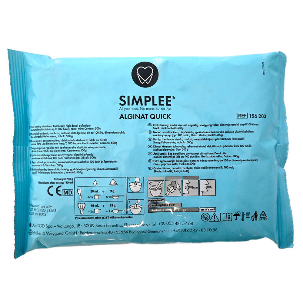 Simplee alginat Quick, 500 g