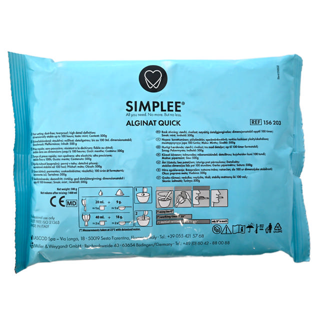 Simplee alginat Quick, 500 g