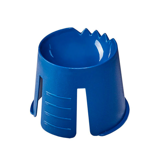 Simplee dappenbægre m. takket kant, blå, 1000 stk.