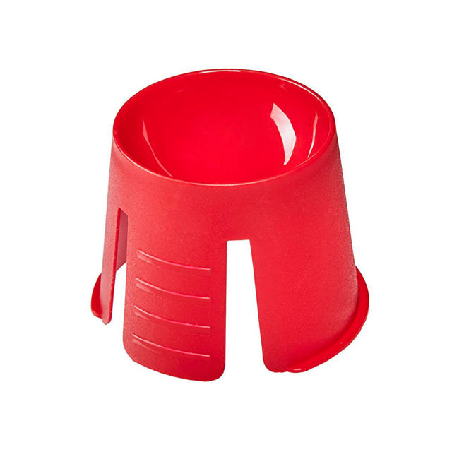 Simplee dappenbægre m. glat kant, rød, 1000 stk.