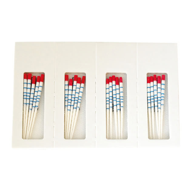 Simplee Recipfile paperpoints R25 rød, 100 stk.