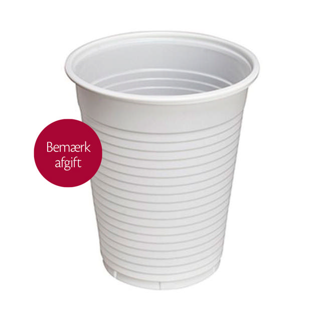 Simplee drikkebægre, hvid, 180 ml, 1000 stk.