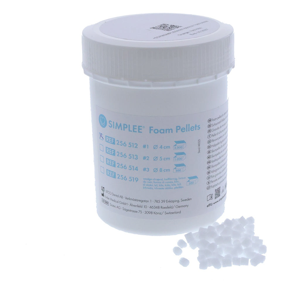 Simplee skumpellets 4 mm, str.1, 300 stk.