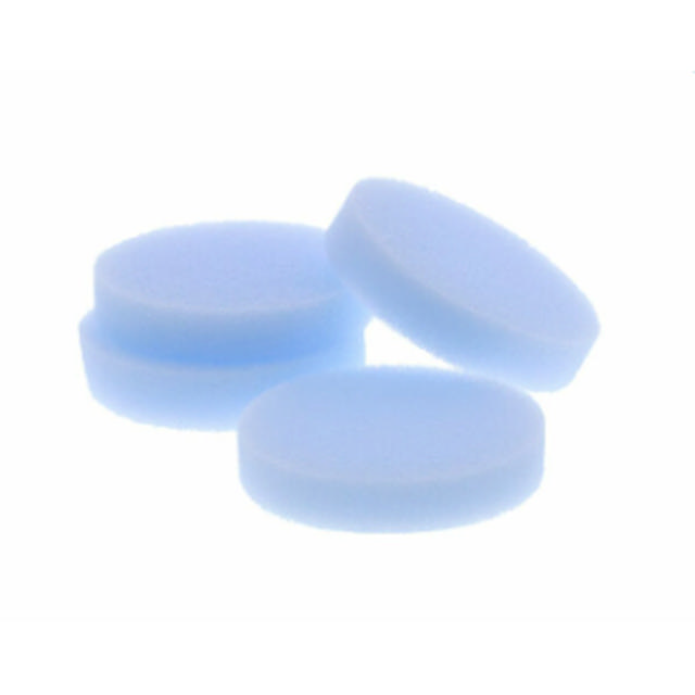 Simplee skumpuder, til stander 5 x 1 cm, blå, 25 stk.