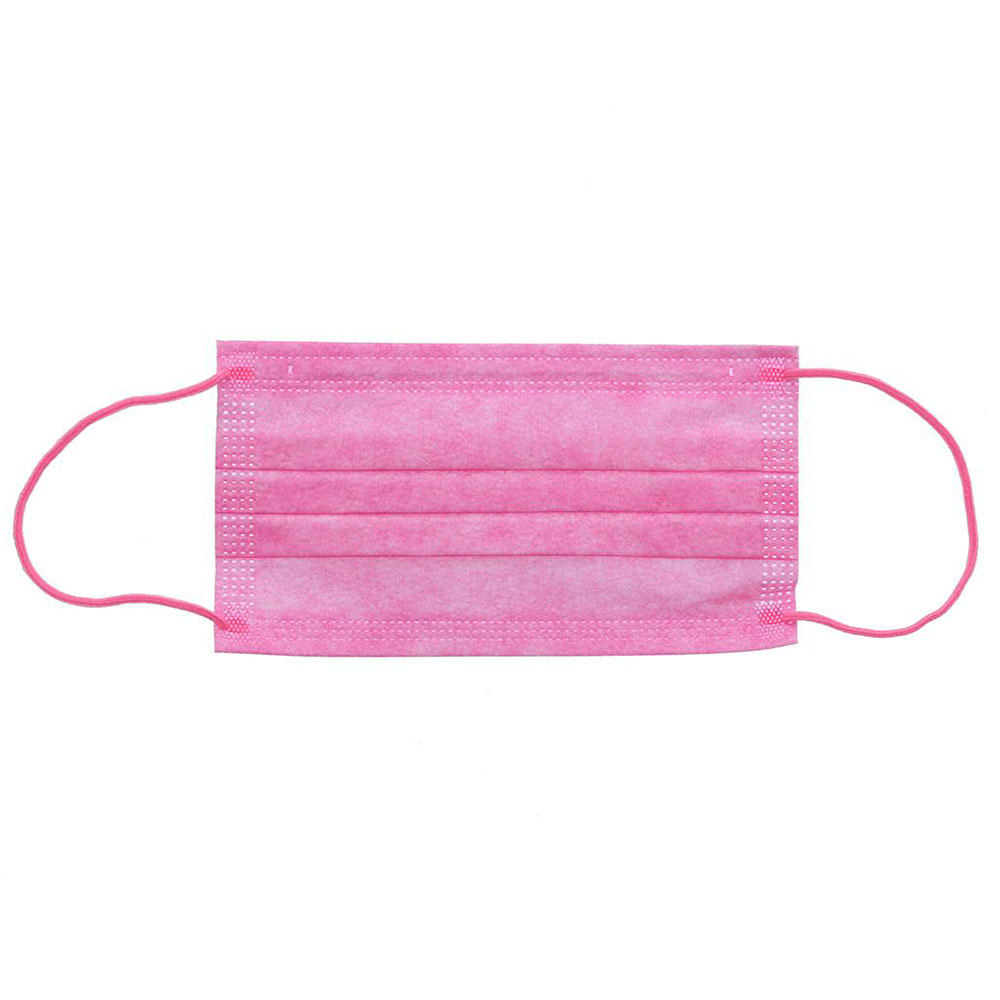 Simplee mundbind type IIR m/elastik, pink, 50 stk