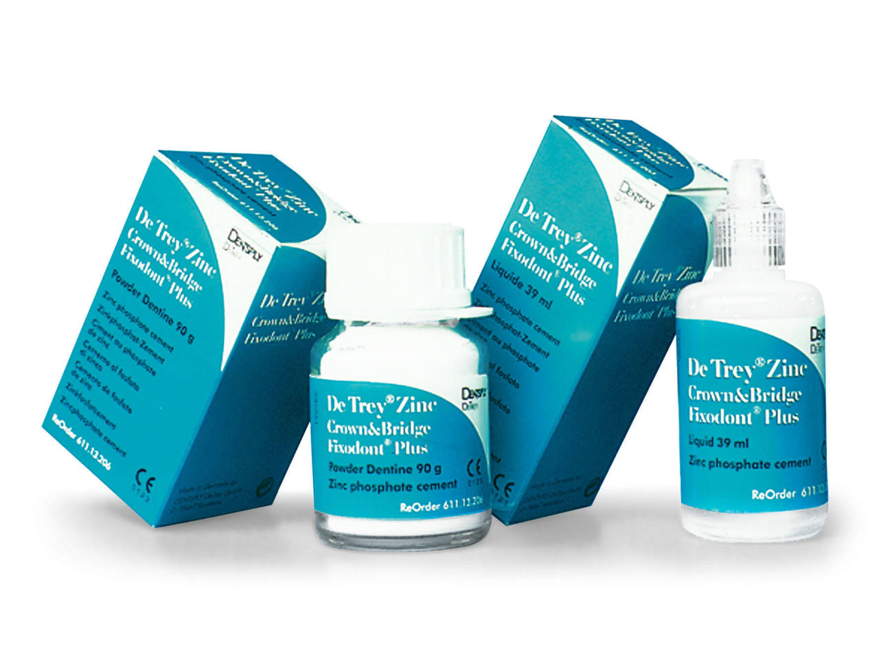 DeTrey Zink-Fosfat Cement, 90 gram pulver,