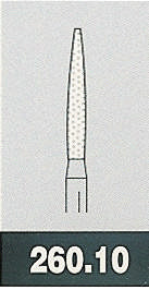 Two Striper diamant 260.10 C , ISO 250/014, 5 stk.