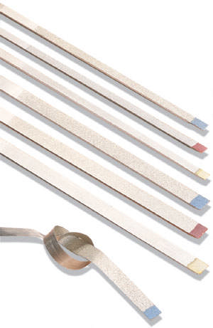 Compo-Strips (150T) blå 0,15 mm tyk, 3,75 mm bred