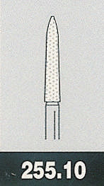 Two Striper diamant 255.10 C, ISO 299/018, 5 stk.