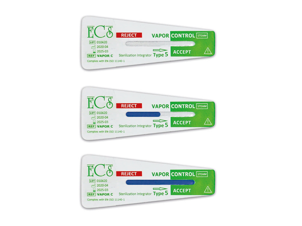 Indikatorstrips til autoklavetest, 250 stk.