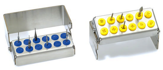 Nichrominox Plug In, blå, til 12 bor