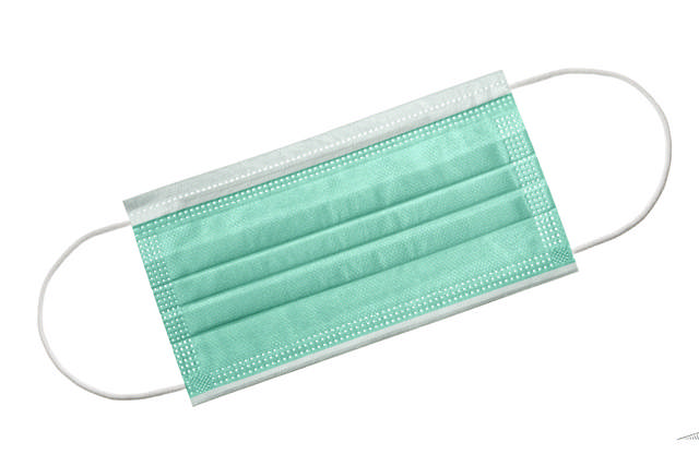 Akzenta Mundbind, type IIR 50 stk. Grøn med elastik, 