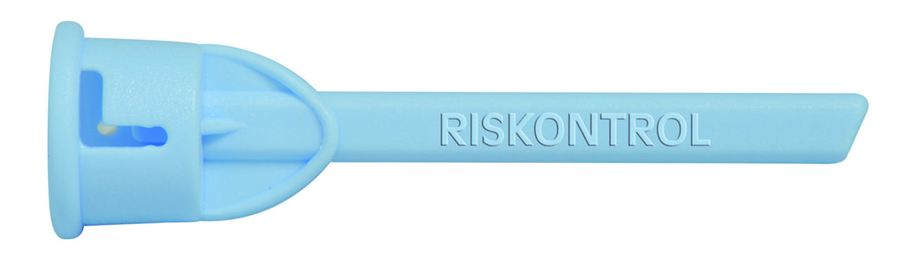 RisKontrol, spidser til trefunktionssprøjte, blå.