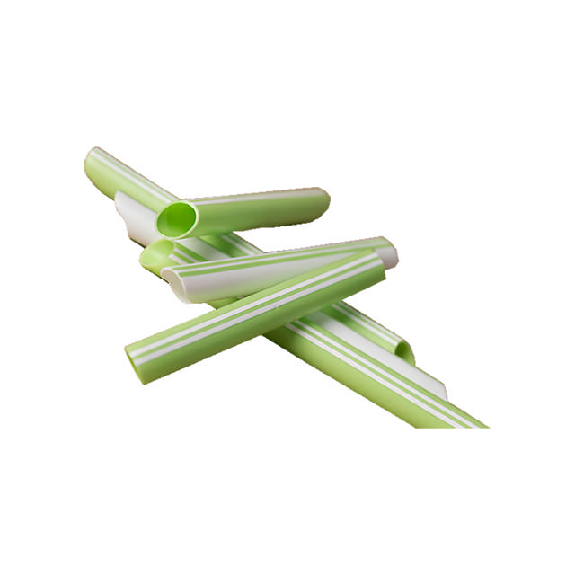 Hygovac Bio sugerør grøn/hvid, 1000 stk.