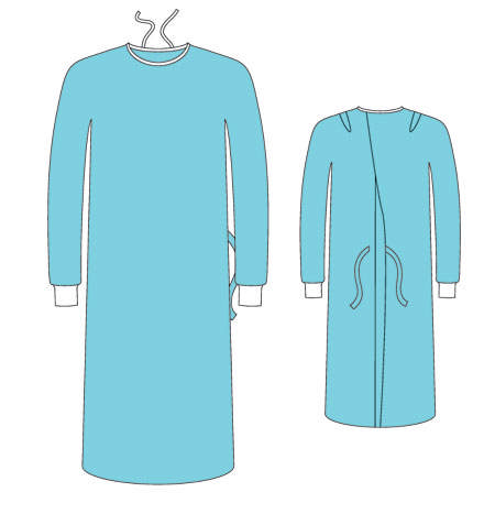 Barrier Op-kittel, X-Large, 1 stk.