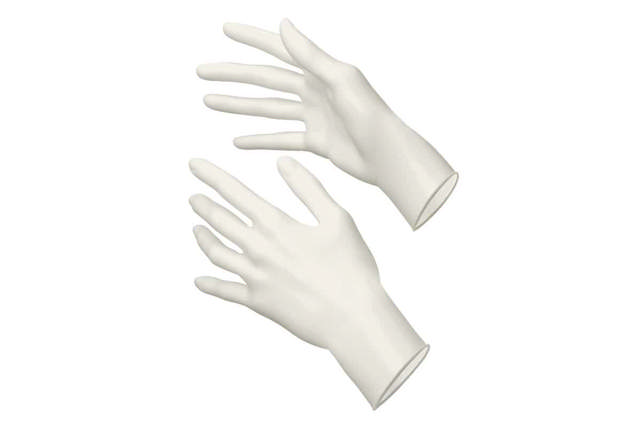 Akzenta TopTouch Plus, Nitril handske hvid, Large 100stk