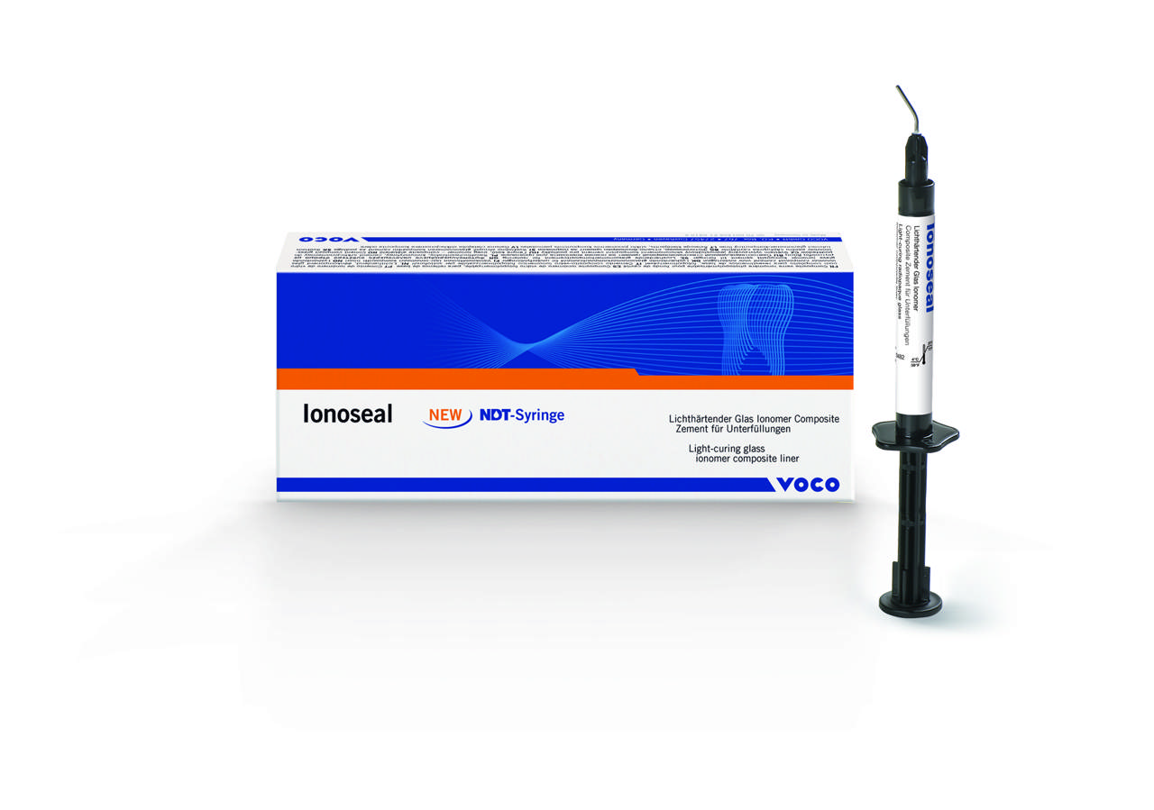 Voco Ionoseal liner, sæt. 3 x 2,5 gram, 20 tips