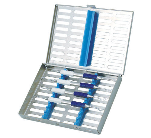 Falcon Medical Kassette, rustfrit stål til 10 instrumenter.