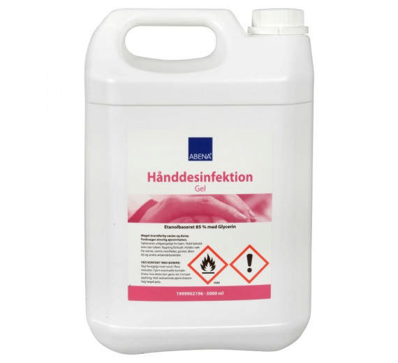 Abena Hånddesinfektion Gel, 5000 ml, 85% ethanol