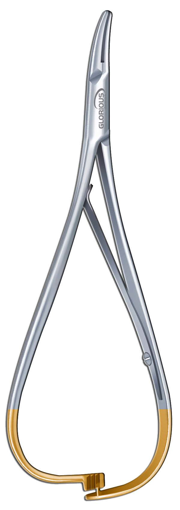 Nåleholder BUET hårdmetal, Metzenbaum 14 cm