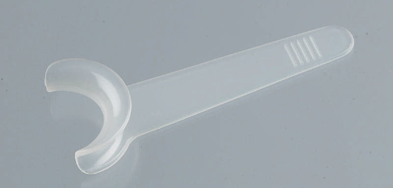 Retraktor læbeholder enkeltendet, plast. Voksen.