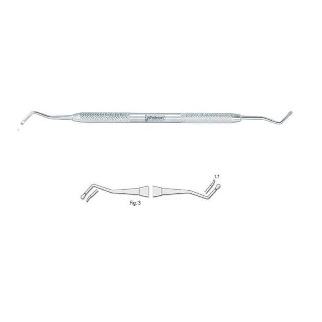 Excavator Fig. 3, medium, 0,17 mm, dobbeltendet.