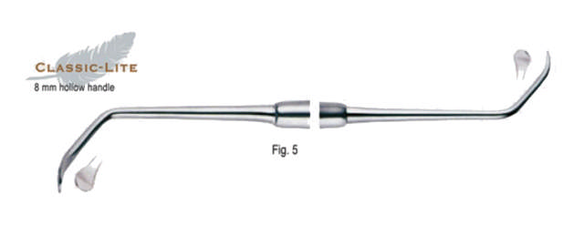 Sinus-Løft, curette, fig. 5