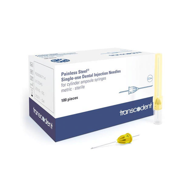 Kanyler 27G, 0,4 x 37 mm, æske med 100 stk.