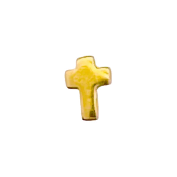Tandsmykke, Kors Guld. 1 stk.