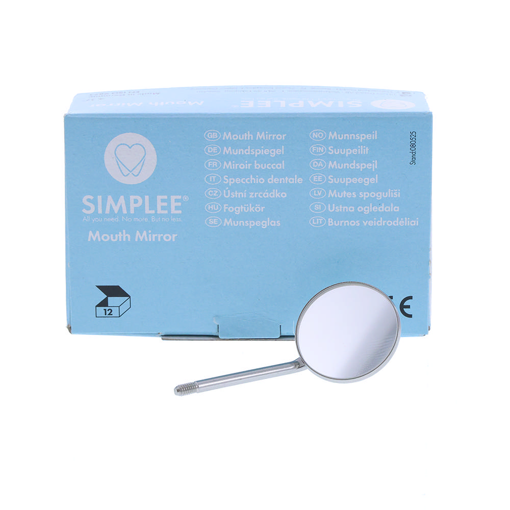 Simplee mundspejle plane, str. 5, 12 stk.