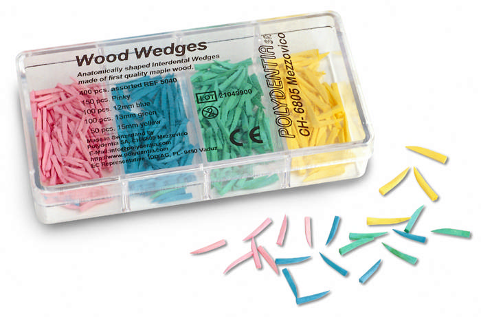 Polydentia trækiler pink 11 mm 200 stk.