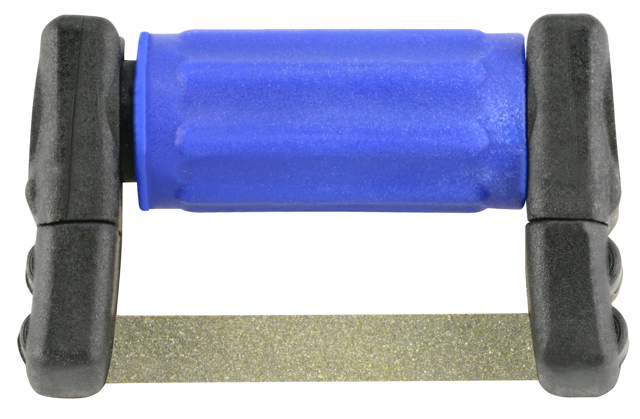 FitStrip enkeltsidet pudsestrip, medium, blå, 10