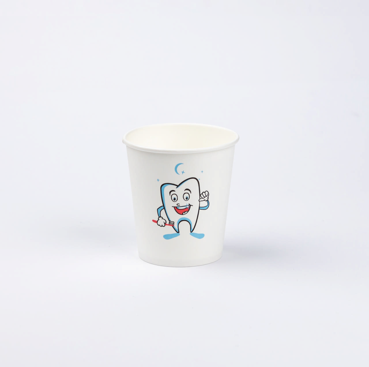 Drikkebægre pap med dentalmotiv, 17 cl 1000 stk